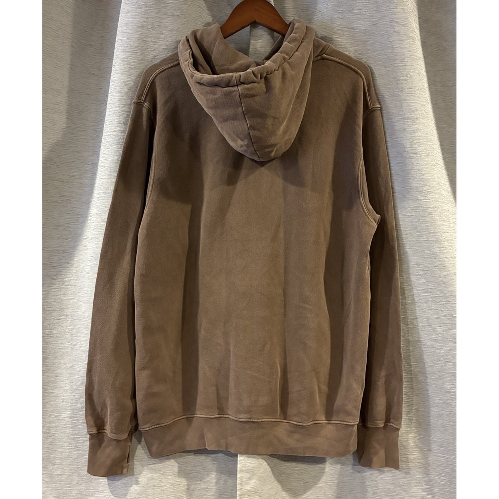 Joah Brown One Size Brown Hoodie Sweatshirt Oversized - Picture 5 of 7